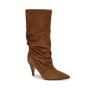 Nine West Primer Brown Suede Slouch Boot size 12 (SOLD OUT IN SIZE 12 ONLINE)